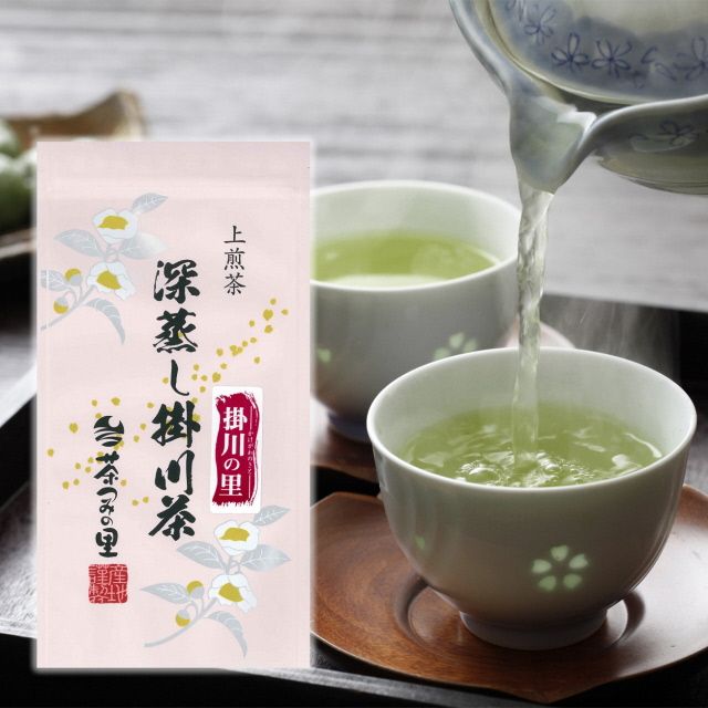 上級煎茶 深蒸し掛川茶 3本セット (100g袋入×3本)